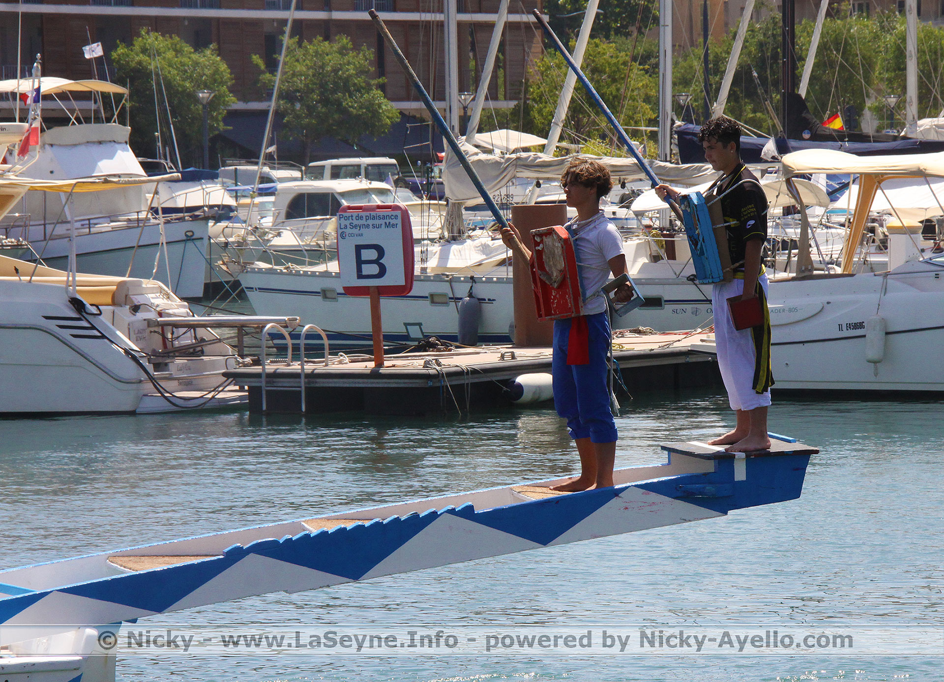 La Seyne: Tournoi de Joutes provençales; le Dimanche 16 Juillet 2023 - La Seyne: Tournoi de Joutes provençales; le Dimanche 16 Juillet 2023 -